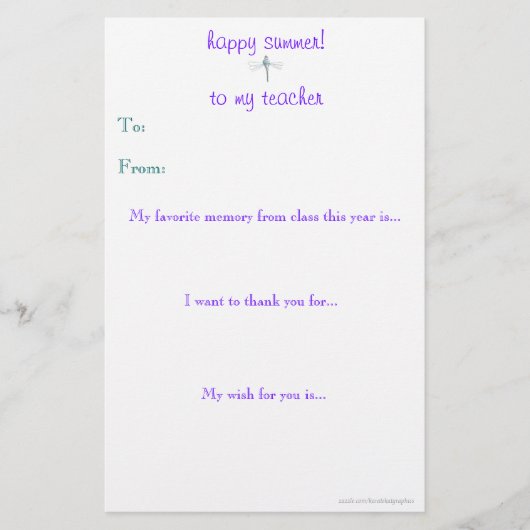 年末先生感謝状 (正面)