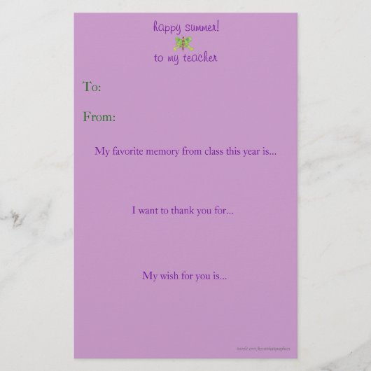 年末先生感謝状 (正面)