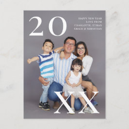 年末写パーソナライズされた真（はがき戻し） ポストカード