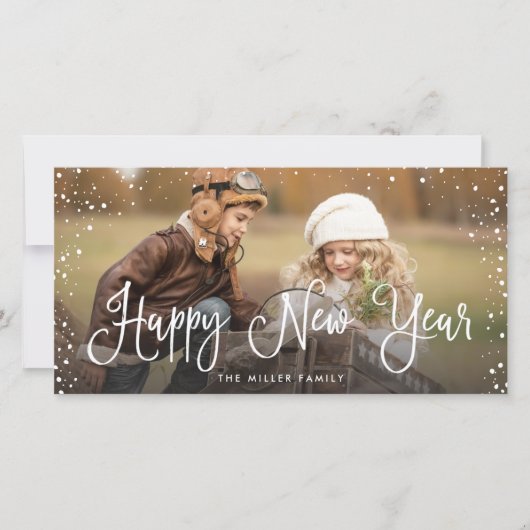 年末年始のお祝い写真 シーズンカード (正面)