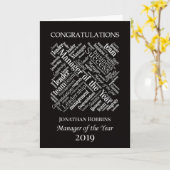 年末年始のお祝い カード (黄色い花)