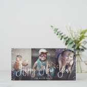 年末年始のシームレス3枚の写真 シーズンカード (スタンド正面)