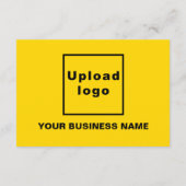 年末年始のスモールイエローフラットカード (裏面)