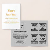 年末年始のフォイルカードにグレービジネスブランド 箔カード (ディスプレー)