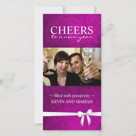 年末年始のフォトカード シーズンカード (正面)