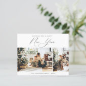 年末年始のフォトカード |モダン新年 (スタンド正面)