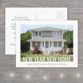 年末年始のホームフォト住所の変更ホリデー 案内ポストカード