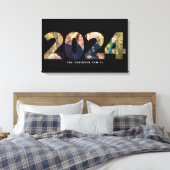 年末年始の写真のアップロード番号2024 キャンバスプリント (インサイチュ (寝室))