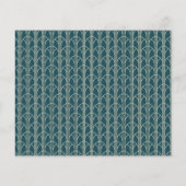 年末年始の写真エレガントアールデコタイポグラフィモダン (裏面)