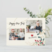 年末年始の写真グリーティングカード シーズンカード (スタンド正面)