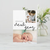 年末年始の写真ベビー発表誕生の状態 シーズンカード (スタンド正面)