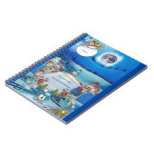 年末年始の冬用カードノートブック ノートブック (左側)