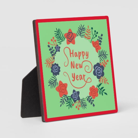 年末年始の記念碑 フォトプラーク (正面)