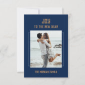 年末年始の返信カード 出欠カード (正面)