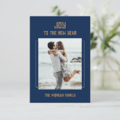 年末年始の返信カード 出欠カード (スタンド正面)