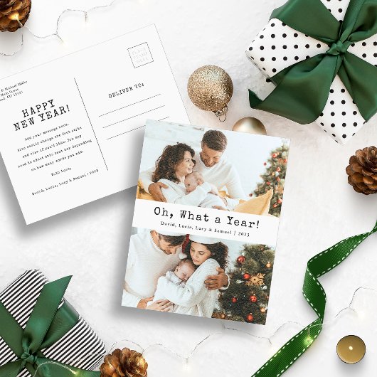 年末年始はがき ポストカード