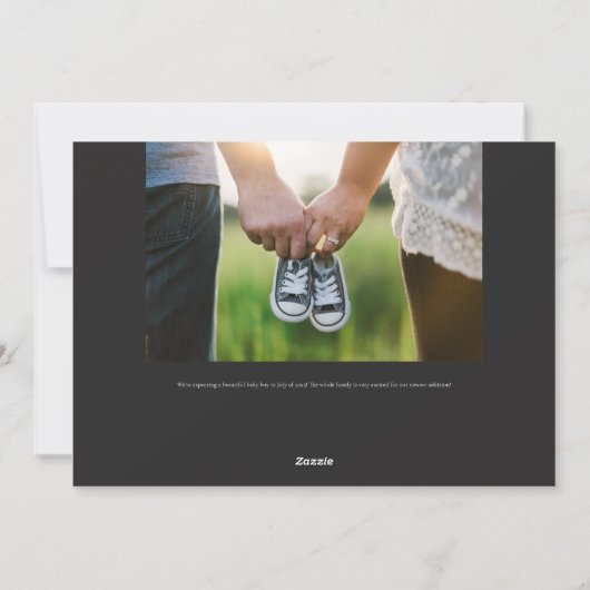 年末年始を迎えるフォトカード シーズンカード (裏面)