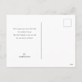 年末年始を迎えるフォトカード シーズンポストカード (裏面)