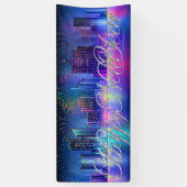 年末年始バナー 横断幕 (縦)