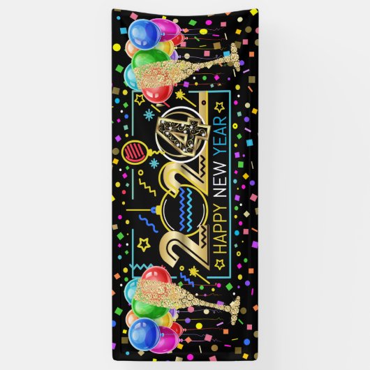 年末年始バナー 横断幕 (縦)