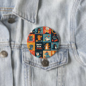 [年末年始パターン]ボタン 缶バッジ (インサイチュ)