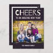 年末年始フォトカードはがき シーズンポストカード (正面/裏面)