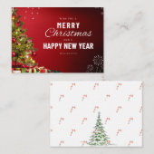 年末年始フラットノートカード ノートカード (正面/裏面)