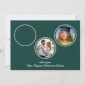 年末年始4枚フォトクロックカード 招待状 (裏面)