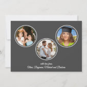 年末年始4枚フォトクロックカード 招待状 (裏面)