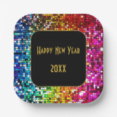 年末年始 ペーパープレート (正面)