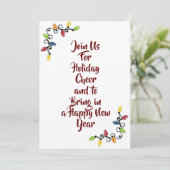 年末年始***招待状*** 招待状 (スタンド正面)