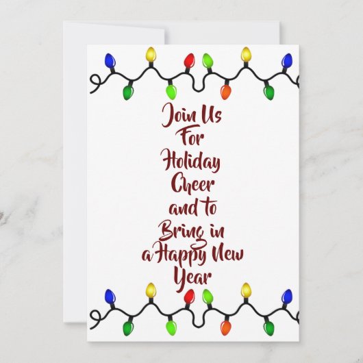 年末年始***招待状*** 招待状 (正面)