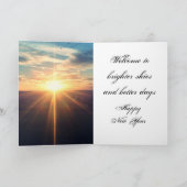 年末年始WELCOME 2021カード サンキューカード (内部)