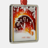 年末時計 メタルオーナメント (右)