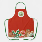 年次クッキーコンテスト優勝者エプロン エプロン (正面)