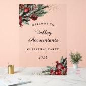 年次クリスマスパーティーアクリルのサイン アクリルサイン (ウェディング)