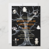 年次ファミリーハローウィンパーティ 招待状 (正面)