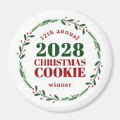 年次モダン休日コンテスト優勝者マグネット マグネット (正面)