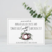 年次企業ランチョン招待状 招待状 (スタンド正面)