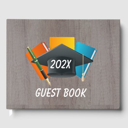 年次卒業パーティー ゲストブック (正面)