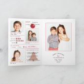 年次報告書年次レビュークリスマスカード シーズンカード (内部)