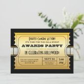 年次映画賞によっては金チケットがパーティを楽しみます 招待状 (スタンド正面)