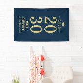 年無地の編集可能カラー卒業バナー 横断幕 (インサイチュ)