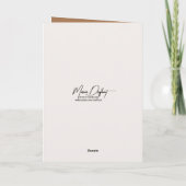 年熱狂するを取った老人誕生日 カード (裏面)