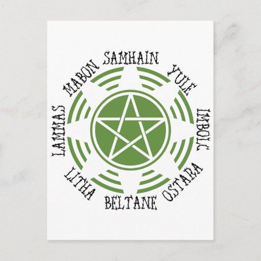 年異教の輪 ポストカード (正面)