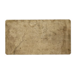 年空白の齢動揺して紙、ダーク素朴アンティーク ラベル