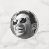 年素朴間の成人向け応援フォト誕生日 コンフェッティ (スモール正面)