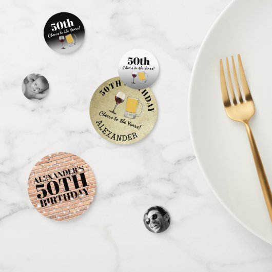 年素朴間の成人向け応援フォト誕生日 コンフェッティ (グループ)