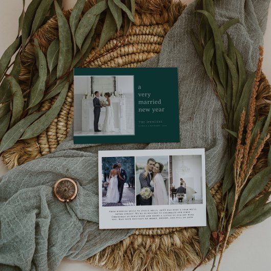 年結婚したの明け | エレガントな結婚式 シーズンカード