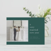 年結婚したの明け | エレガントな結婚式 シーズンカード (スタンド正面)